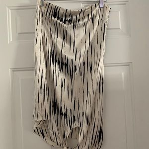 100% silk Kimberly Taylor strapless dress XS